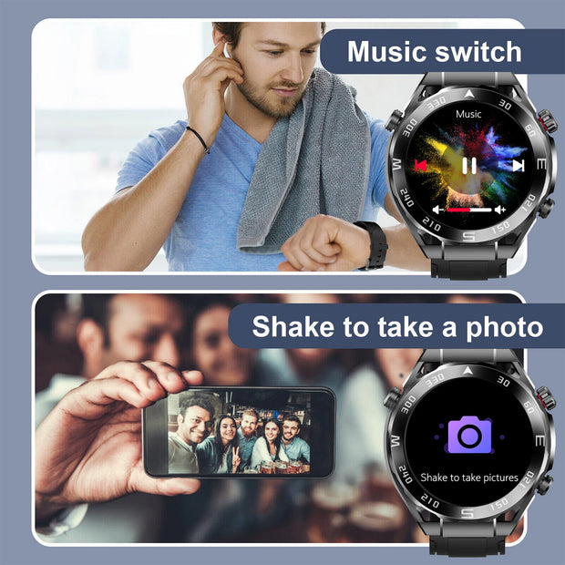 Powerful Smartwatch X5 Pro Max NFC Health Monitor Wellness