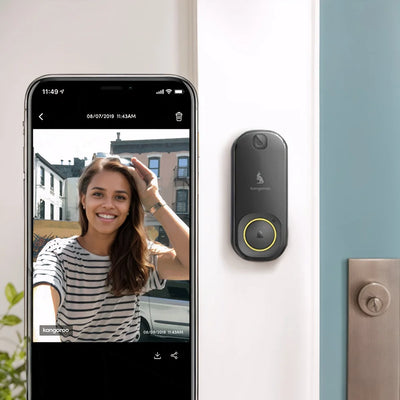 Kangaroo Smart Camera Doorbell+Chime, APP for Remote Notification and Photo Reception, WiFi Required, Battery Powered - My Variety Superstore 25