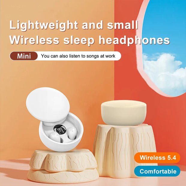 SK26 Bluetooth 5.4 Wireless Earphones Small Earbuds Invisible Headphones - My Variety Superstore 25