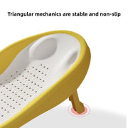 Amazing Foldable Baby Bath Seat Non Slip Backrest Safe Bath