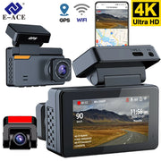 4K Dash Cam Car DVR With WIFI GPS Dual Lens Night Vision Front And Rear Camera Black Box - My Variety Superstore 25
