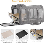 Premium Airline Approved Pet Carrier Honeycomb Board Comfort