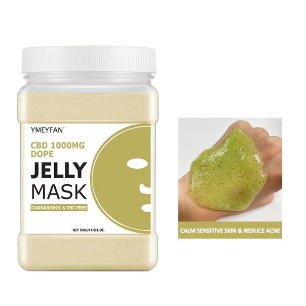 Jelly Face Mask Powder – Professional Skincare for Moisturizing, Oil Control & Whitening Treatment
