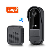 Tuya WiFi doorbell  2-way HD 1080P, microSD/cloud, waterproof, 1000mAh battery, long standby,Wireless Security Camera - My Variety Superstore 25