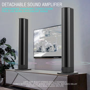 Home Theater 3D Stereo Surround Wireless Speaker Multi-Function Subwoofer Soundbar Foldable Split Support for TV and PC - My Variety Superstore 25