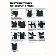Adjustable Weight Vest Ankle Weights Wrist Weights Gym Running Weights Strength Training Equipment Fitness Tool