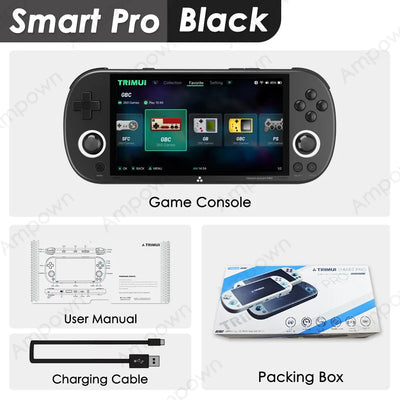 Trimui Smart Pro Handheld Game Console 4.96'' IPS Screen Linux System Joystick RGB Lighting Trimui Retro Video Game Console Gift - My Variety Superstore 25