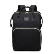 Amazing Mommy Backpack With Folding Crib For Easy Travel