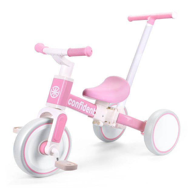 Amazing Toddler Trike With Parent Push Handle For Confidence