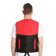 Red Life Jacket for Kids & Adults – Snorkeling, Boating, Fishing, Surfing & Water Sports Safety