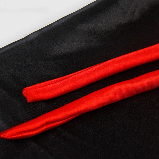 Vibrant Vampire Cloak Pet Costume With Pumpkin Print Fun