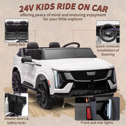 Thrilling 24V Ride On Car With Remote Control 2 Seater Fun