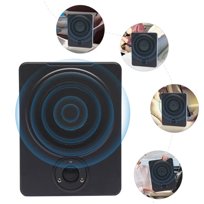 8 Inch Active Powered Subwoofer for Car Audio with 600 Watt Amplifier Ideal for Under Seat Installation - My Variety Superstore 25