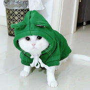 Cozy Pet Hoodie Sweater With Fruit Print Keeps Pets Warm