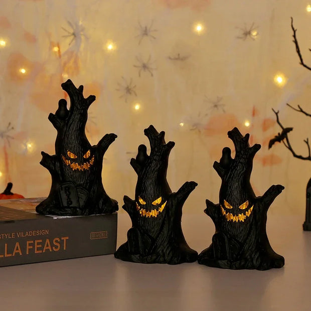 Terrifying Ghost Tree Lantern LED Halloween Atmosphere
