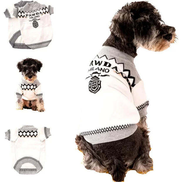 Luxurious Dog Sweater Outfit Soft Knit Teacup Sized Cozy