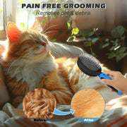 2PCS Dog Grooming Tools - Double-Sided Bath Brush for Shedding and Bathing, Suitable for Short/Long Haired Dogs - My Variety Superstore 25