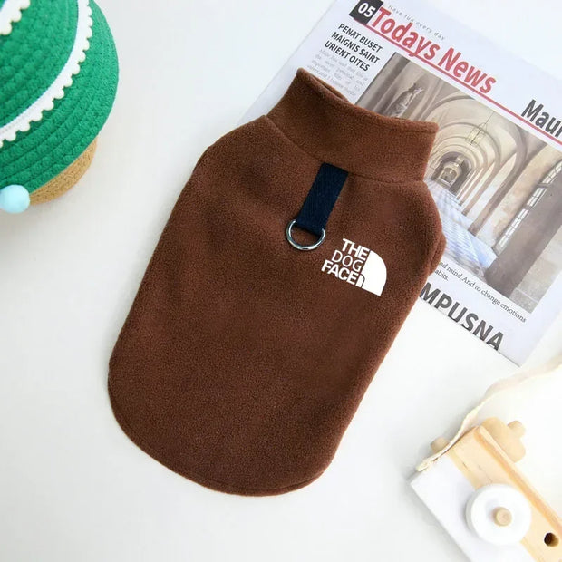 Cozy Fleece Dog Sweater With Warmth Keeps Small Dogs Warm