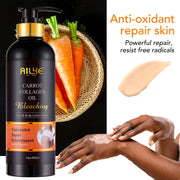 Ailke Whitening And Moisturizing Body Lotion For Dark And Black Skin With Collagen Huge Pump Bottle - My Variety Superstore 25