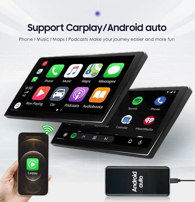 10.1 Inch Octa Core Carplay Car Stereo Universal Double Din Android Radio Rotatable Screen Multimedia Player Video Autoradio Audio RDS DSP - My Variety Superstore 25