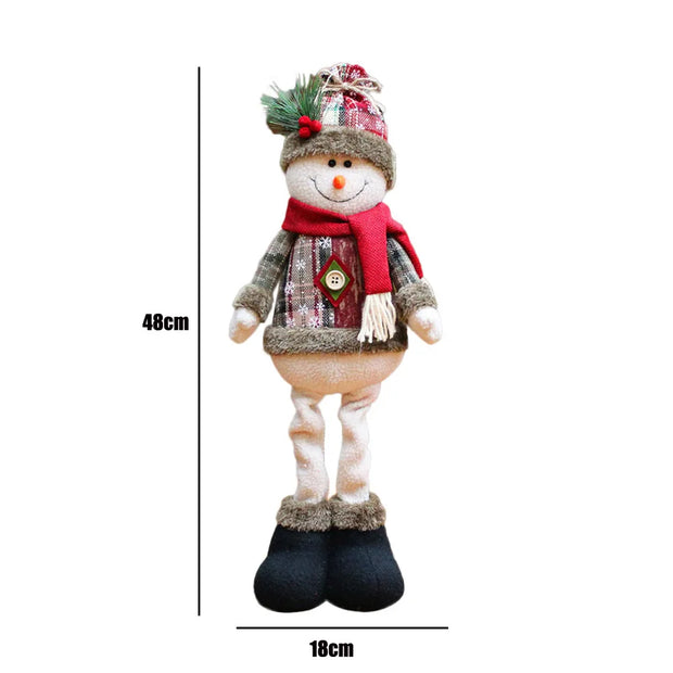 Enchanting 18in Soft Flannel Plush Ornament Adds Cozy Cheer