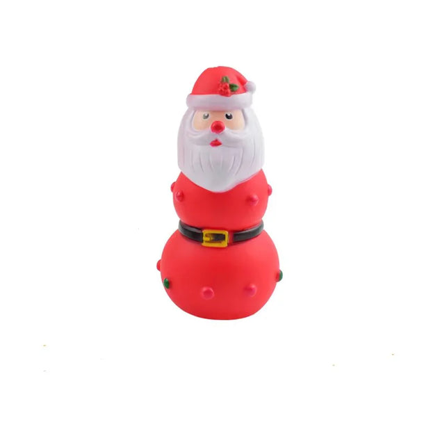 Joyful Squeaky Pet Chew Toy Durable Latex Teething Boost