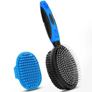 2PCS Dog Grooming Tools - Double-Sided Bath Brush for Shedding and Bathing, Suitable for Short/Long Haired Dogs - My Variety Superstore 25