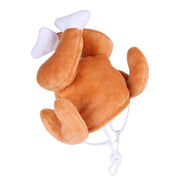 Joyful Christmas Cat Hat With Animal Shape Keeps Cat Warm