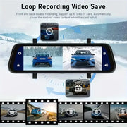 Upgraded 9.66 Inch Full HD CarPlay Screen Mirror Dash Cam with Dual Recording 24 Hour Parking Mode Night Vision and Rear Camera Motion Detection - My Variety Superstore 25