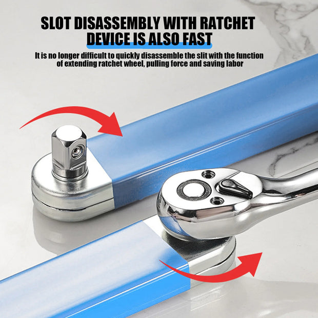 Professional Drive Ratchet Wrench Household Multifunctional Repair Tool Ratchet For Air Refrigeration Tools MIAO-US - My Variety Superstore 25