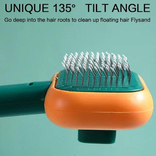 JJYYDog Hair Remover Brush Cat Dog Hair Grooming and Care Comb for Long Hair Dog Pet Removes Hairs Cleaning Bath Brush - My Variety Superstore 25