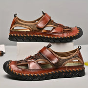 Fearless Mens Closed Toe Hiking Sandals Breathable Comfort