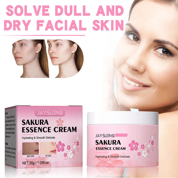 30g Cherry Blossom Essence Face Cream Moisturizing Brightening Skin Care