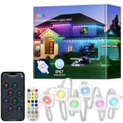 Stunning Smart RGBIC LED String Lights IP67 App Control Glow