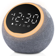 White Noise Sound Machine Alarm Clock with Night Light 25 Soothing Sounds 5W Stereo Speaker Sleep Timer Dimmable Clock - My Variety Superstore 25