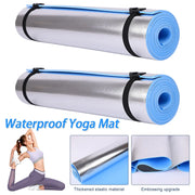 Ultimate Yoga Mat Aluminum Membrane Waterproof 10mm OnTheGo