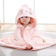 Dreamy Cartoon Animal Hooded Baby Towel Keeps Baby Cozy