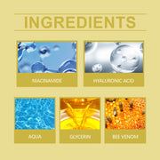 Ouhoe Bee Venom Facial Essence for Lightening Fine Lines and Wrinkles Moisturizing and Firming Skin Essence