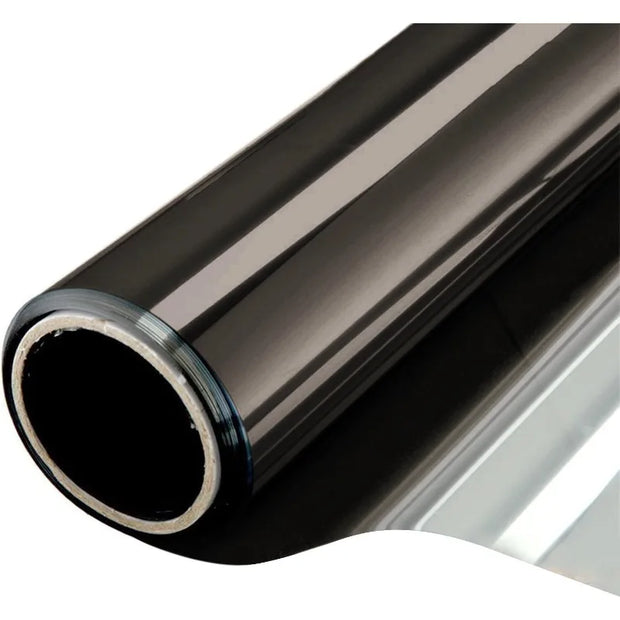Window Privacy Film Daytime One Way Mirror Tint UV Heat Control Static Cling Glass Door Covering Film