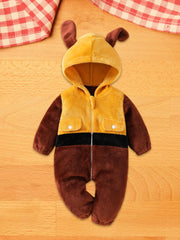 Adorable Infant Toddler Puppy Costume with Soft Fleece for Cozy Fun