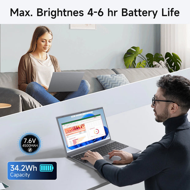 Dynamic Laptop With 8GB RAM 256GB SSD For Study And Work