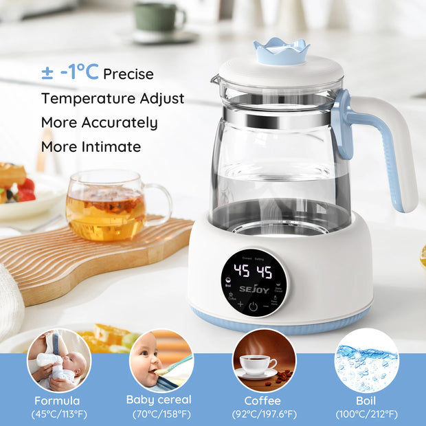 220v/110v  Infant Thermostatic Milk Regulator 800W Electric Baby Formula Kettle Automatic Warmer Feeding Bottle - My Variety Superstore 25