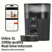 PAPIFEED cat automatic feeder dog fixed feeding machine cat food dog food wifi remote smart cat pet food dispenser - My Variety Superstore 25