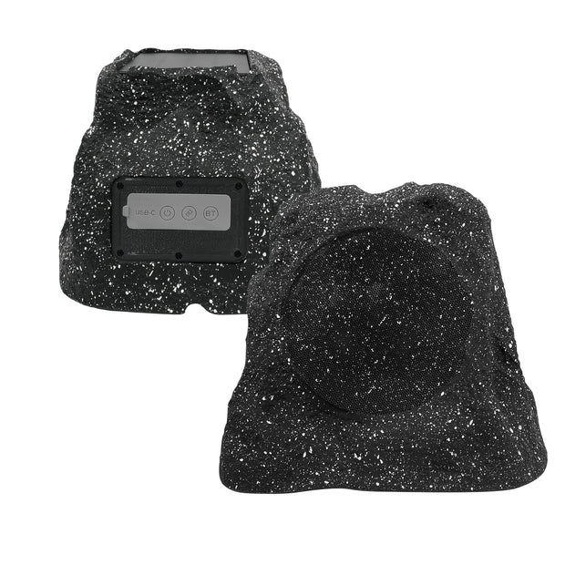 Herdio 8 Inch Rock Bluetooth Speakers Outdoor Waterproof IPX7 Wireless Solar 240W TWS Connection Rechargeable Battery - My Variety Superstore 25
