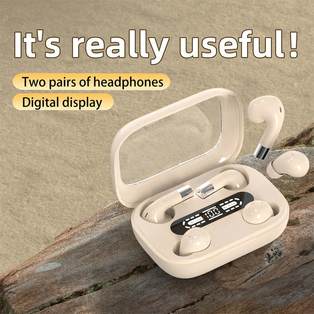 Dual Set Wireless Bluetooth Earbuds Gaming Music Sports HD Audio TWS Headphone - My Variety Superstore 25