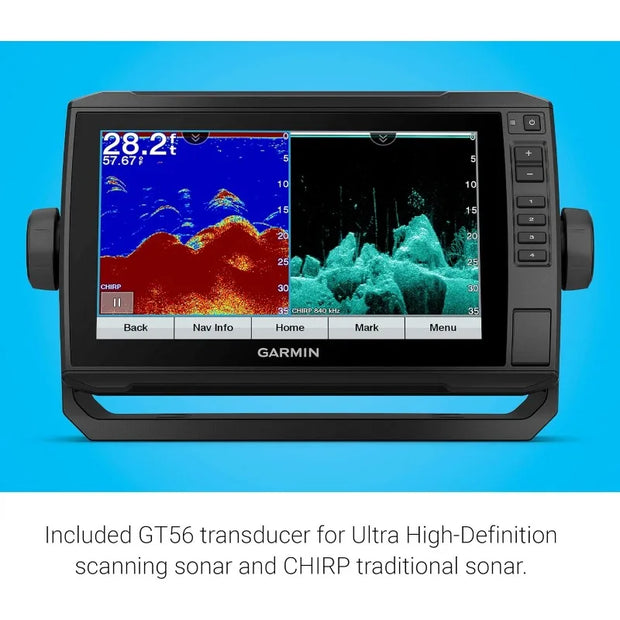 "Garmin ECHOMAP UHD 93sv with GT56UHD-TM Transducer, 9"" Keyed-Assist Touchscreen Chartplotter with U.S. LakeVü g3 - My Variety Superstore 25