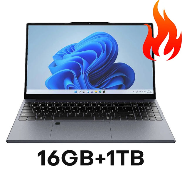 Powerful 15.6in Laptop Fingerprint Unlock Quick Start