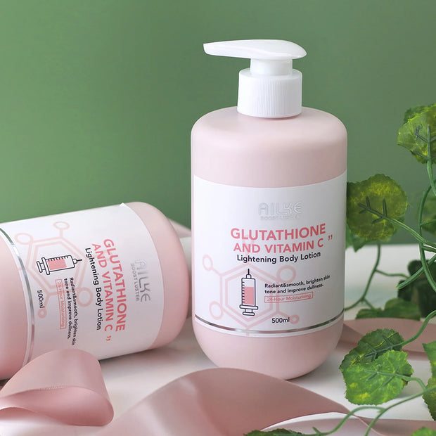 AILKE Vitamin C & Glutathione Brightening Body Lotion, Even Skin Tone, Lightening, Neck, Elbows, Armpits, Legs, Glowing Cream - My Variety Superstore 25