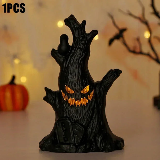 Terrifying Ghost Tree Lantern LED Halloween Atmosphere