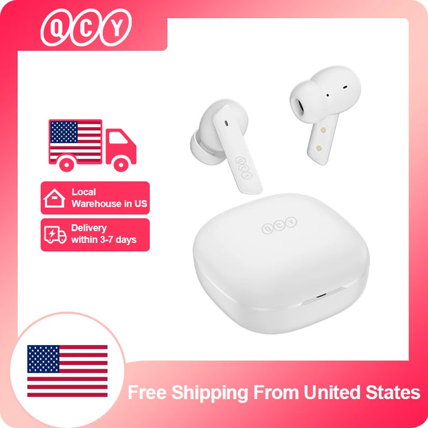 QCY HT05 ANC Wireless TWS Bluetooth 5.2 Earphones 40dB Active Noise Cancellation - My Variety Superstore 25
